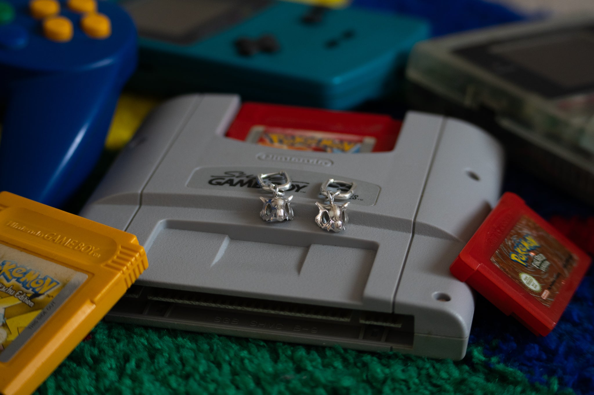 Inspired Cubone Earrings